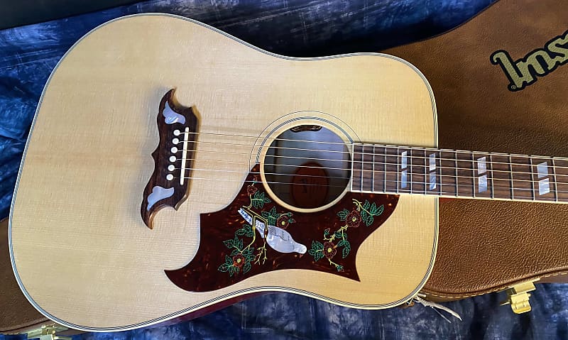 NEW ! 2024 Gibson Dove Original Acoustic Electric - OCSSDOAN Natural  Authorized Dealer In-Stock 4.9 lbs - G02323