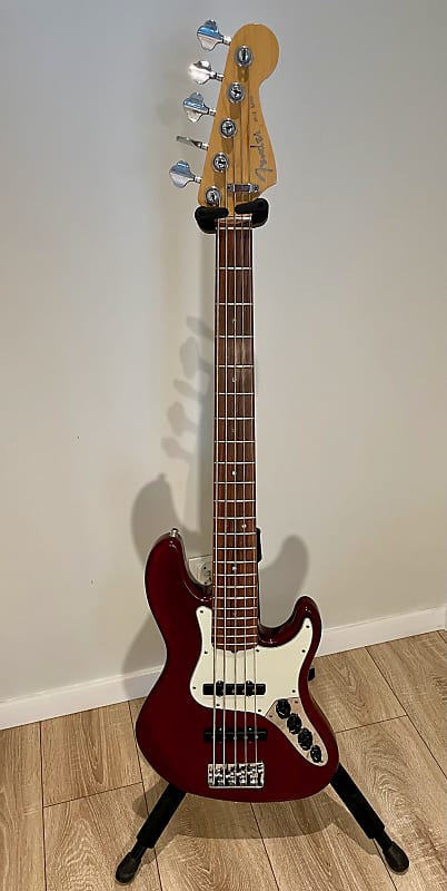 Fender american deluxe jazz store bass v 1998