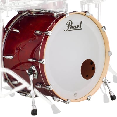 Pearl Session Studio Select 20x14 Bass Drum Antique Crimson Burst image 1