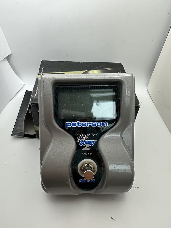 ギター peterson VS-S2 Strobo Stomp2 Peterson VS-S2 StroboStomp 2 Strobe Pedal Tuner | Reverb