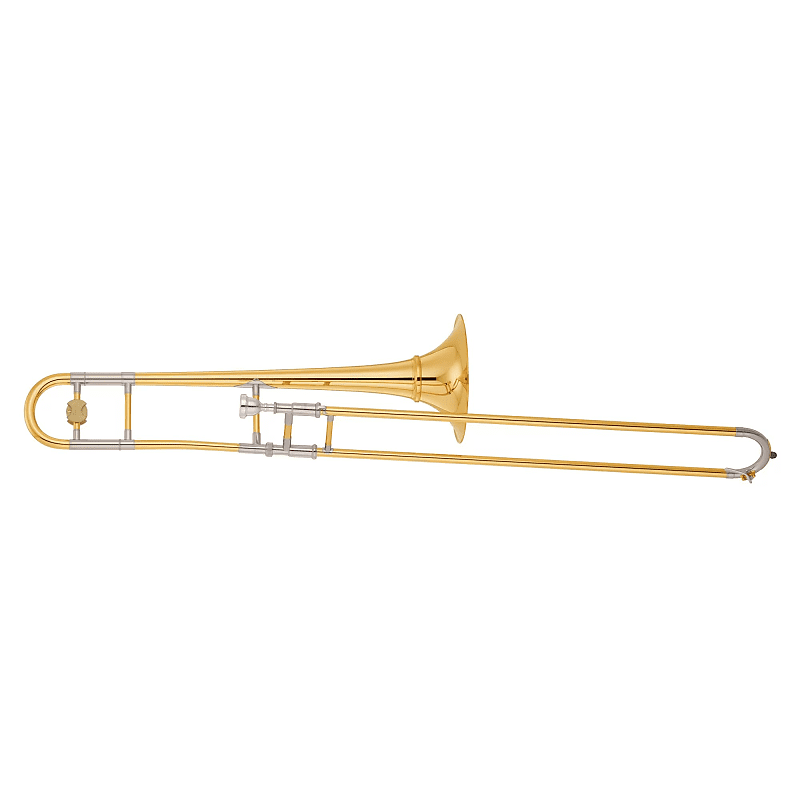 Yamaha YSL-891Z Professional Trombone  -  Clear Lacquer with Yellow Brass Bell image 1