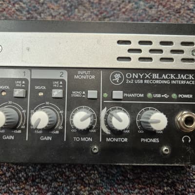 MACKIE ONYX BLACKJACK USBオーディオインターフェース Onyx Blackjack｜Onyx Premium Recording Interfaces｜Digital