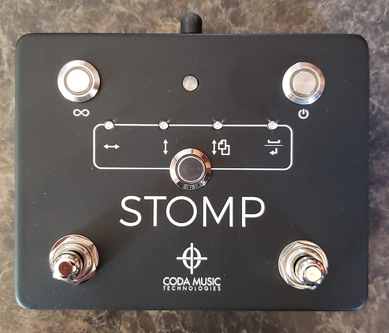 Coda Music Technologies STOMP Bluetooth® 4.0 Page Turner Reverb