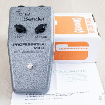 Reverb.com listing, price, conditions, and images for sola-sound-tone-bender-professional-mkii