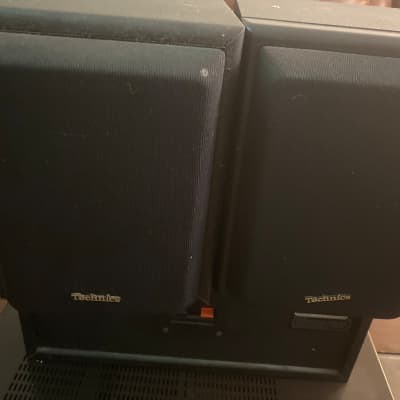 Technic Reciver and 3 matching technic speakers  Sa-dx 750 1998 Black image 5