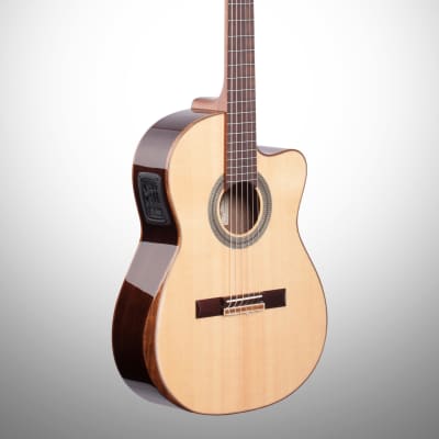 Alvarez Cadiz Classical Armrest Acoustic-Electric Guitar image 3