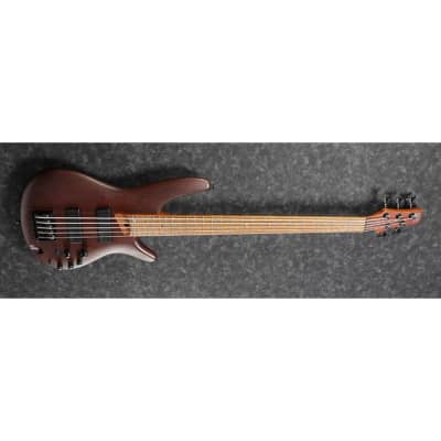 Ibanez SR505E 5-String Bass w/ Bartolini Pickups - Brown Mahogany image 4