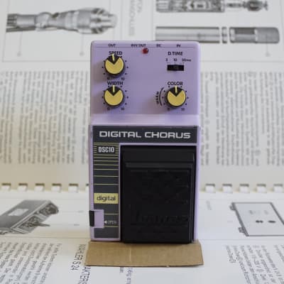 Ibanez  DSC10 Digital Chorus - vintage, MIJ chorus, modulation pedal for sale