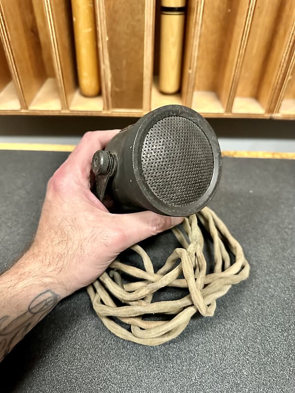 RCA Type 50A 1930s Vintage Inductor Microphone with Original Reverb