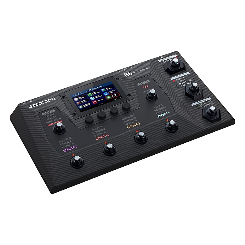 Zoom B6 Bass Multi-Effect Unit | Reverb Zoom B6 Bass Multi-Effect Unit | Reverb