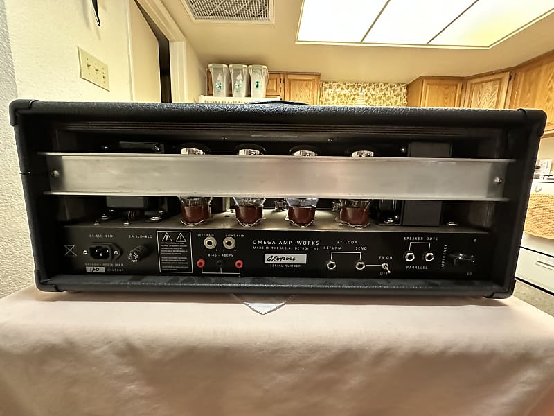 Omega Ampworks Granophyre 100 Watt Guitar Amp Head Reverb