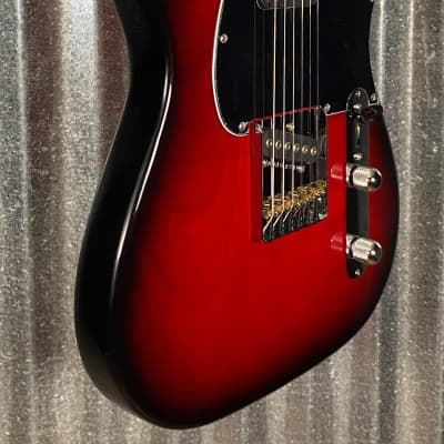 G&L USA ASAT Classic Redburst Guitar & Case #6204 image 4