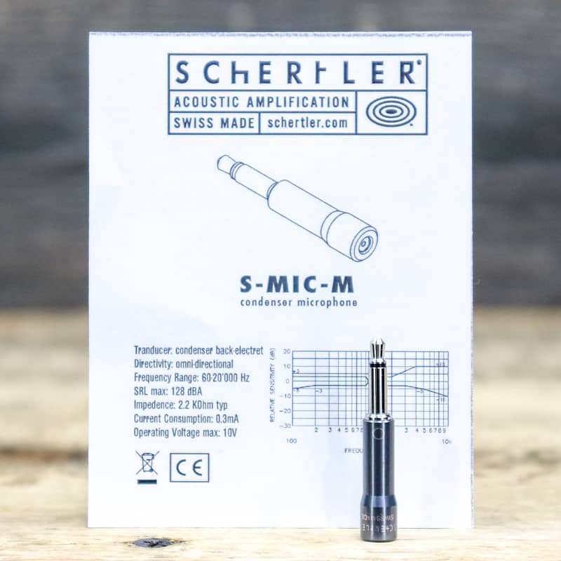 Schertler S MIC M Omni Directional Condenser Microphone for MAGNETICO AG6 Pickup image 1