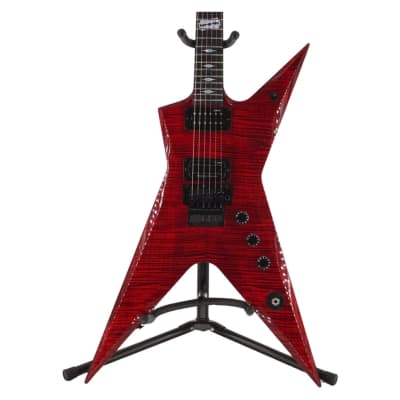 Dean Custom Z Hand Painted Graphic Electric Guitar Skull | Reverb