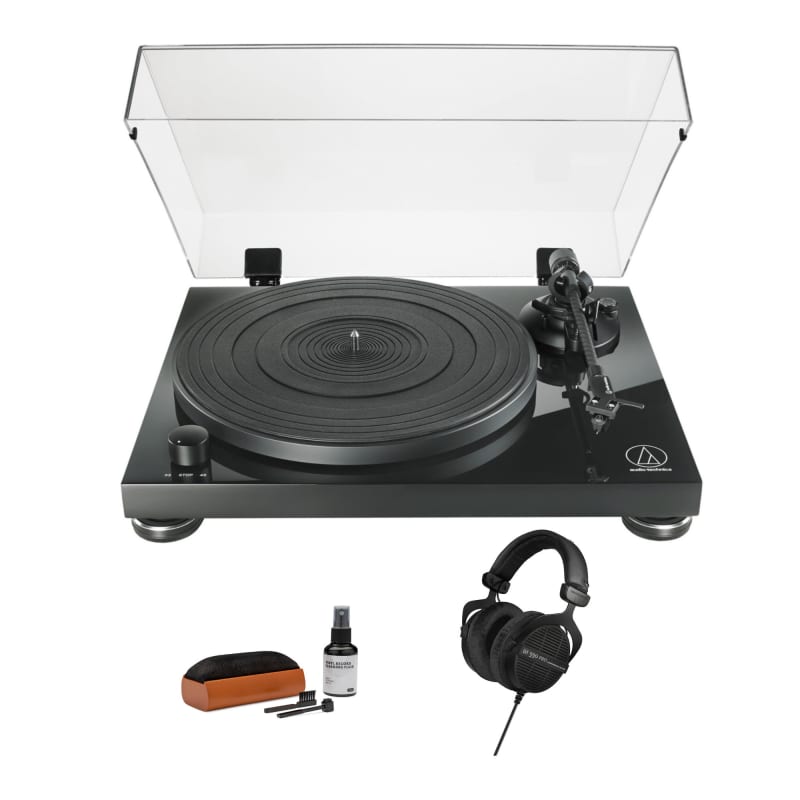 Audio-Technica AT-LPW40WN Fully Manual Belt-Drive Turntable