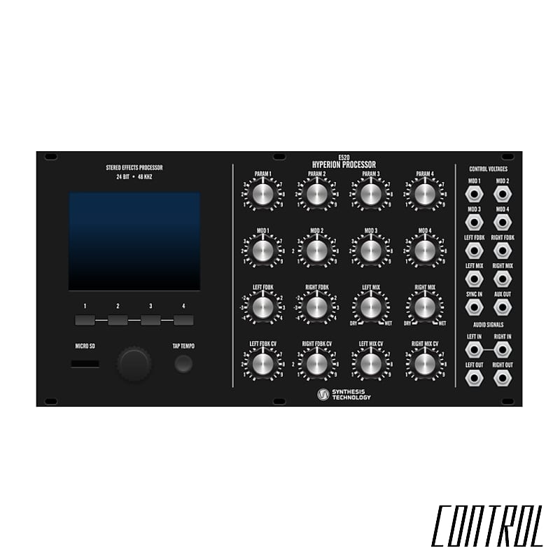 Synthesis Technology E520 Hyperion Processor (Black) image 1