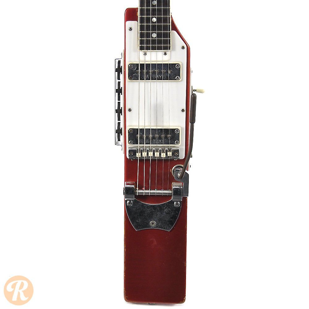 La Baye 2x4 Guitar Red 1967 Reverb