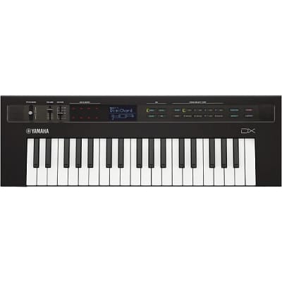 USED Yamaha - Reface DX - Mobile Mini FM Synthesizer w/ Built in Speakers - 37-Key - Black