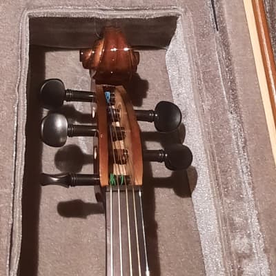 5 String Eletric Violin 2023 - Trans Red image 2