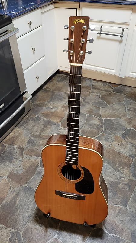 S.Yairi YD402 Acoustic Guitar 1979 Rosewood Back Fingerboard