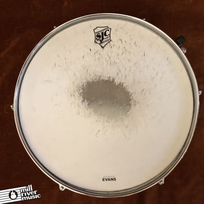 Unbranded 5.5" x 14” Snare Drum Natural Wood image 6