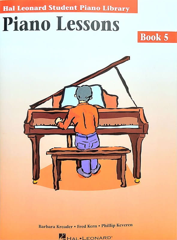 Piano Lessons - Book 5 - Hal Leonard Student Piano Library | Reverb