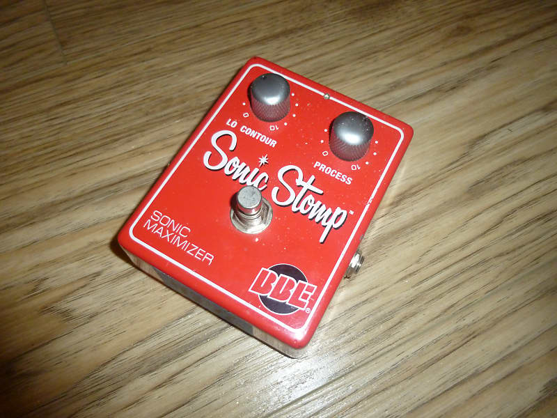 BBE Sonic Stomp Sonic Maximizer 2010s - Red | Reverb