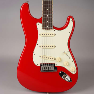 Fender American Standard Stratocaster w/Channel Bound Neck - 1992 - Frost Red for sale