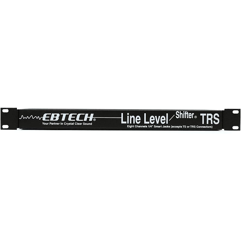 Ebtech LLS-8 TRS 8-Channel Rackmount Line Level Shifter/Hum Eliminator image 1