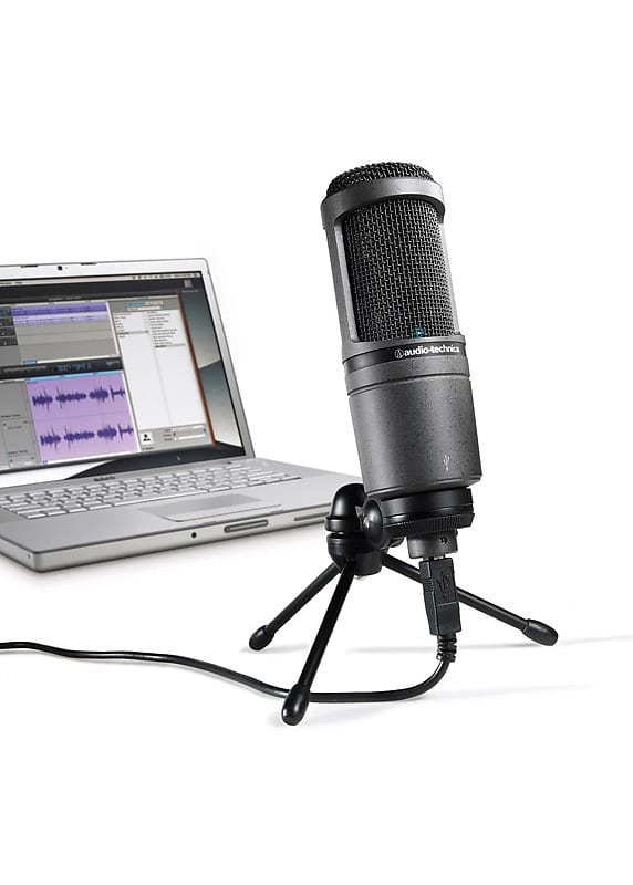 Audio Technica AT2020 USB Cardioid Condenser Microphone
