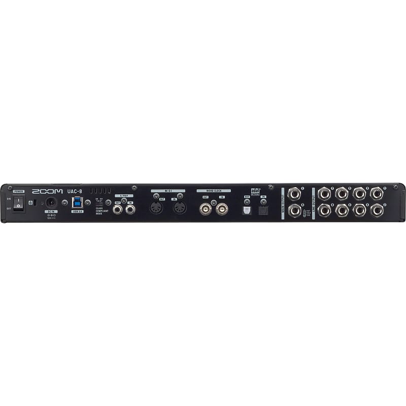 Zoom UAC-8 USB 3.0 SuperSpeed Audio Interface | Reverb