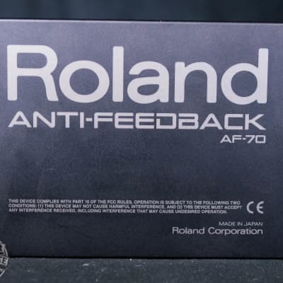Roland AF-70 Anti-Feedback Unit 2000s Black image 2