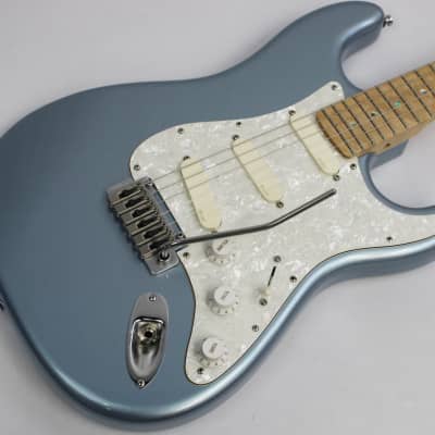 Warmoth Partscaster David Gilmour Strat-Style Electric Guitar, Lake Placid Blue image 1