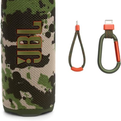 JBL Flip 7 - Portable Waterproof and Drop-Proof Speaker, Bold Pro Sound with AI Sound Boost, 16Hrs of Playtime, and PushLock System with Interchangeable Accessories (Squad) image 11