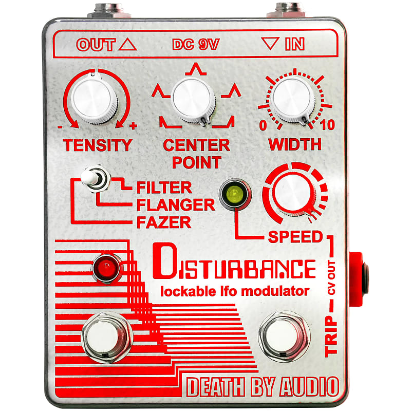 New Death by Audio Disturbance Filter / Flanger / Phaser Guitar Effect Pedal