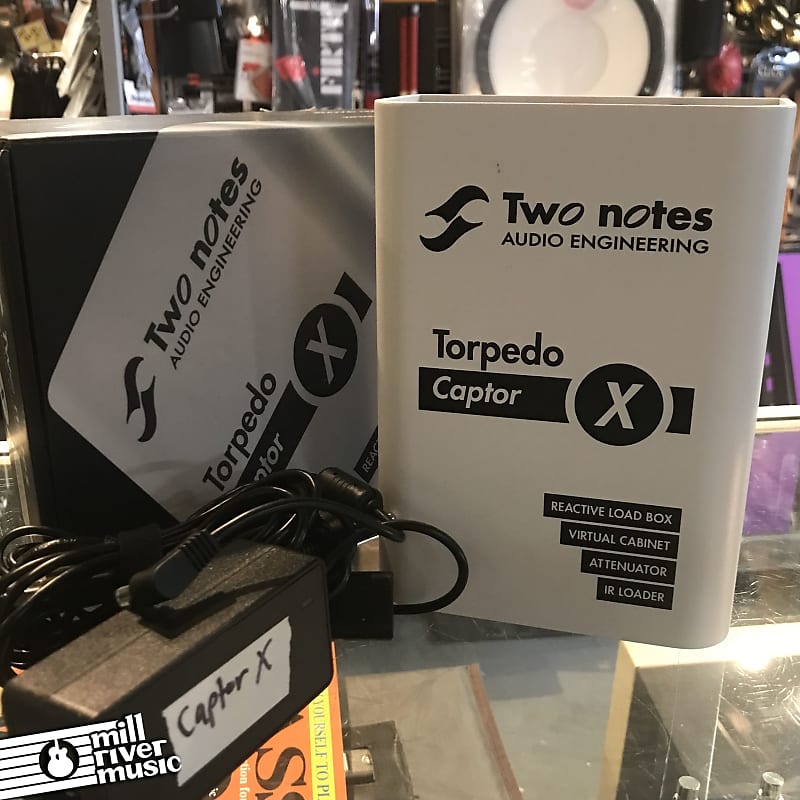 Two Notes Audio Engineering Torpedo Captor X w/Box and PSU Used