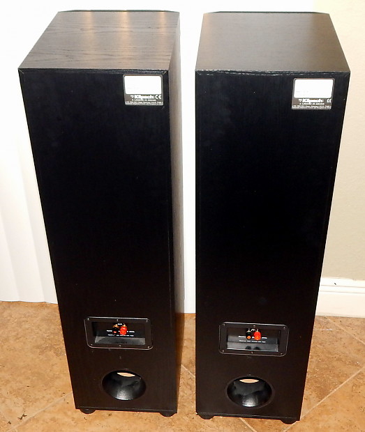 Klipsch KSF 8.5 BLACK floor speakers excellent condition with original boxes and packing