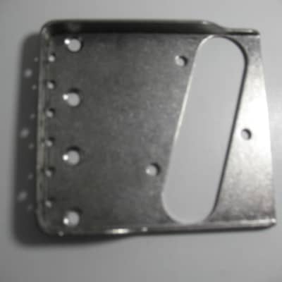 Logan 304 Stainless Steel modified  bridge plate 2019 Raw Stainless Steel image 1
