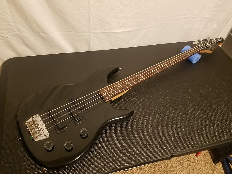 Peavey Foundation S 1986 Black Electric Bass Guitar Made in Reverb