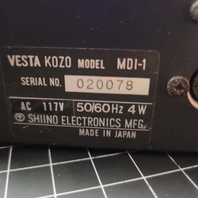 Vesta Kozo MDI-1 MIDI Box, CV Gate interface - for USA power supply image 3