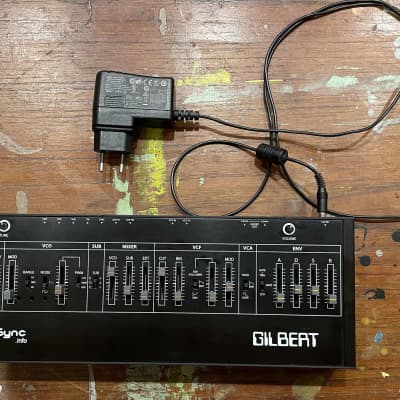 Rare Dyn Sync  Gilbert  2000s - Black - Roland SH/MC Clone