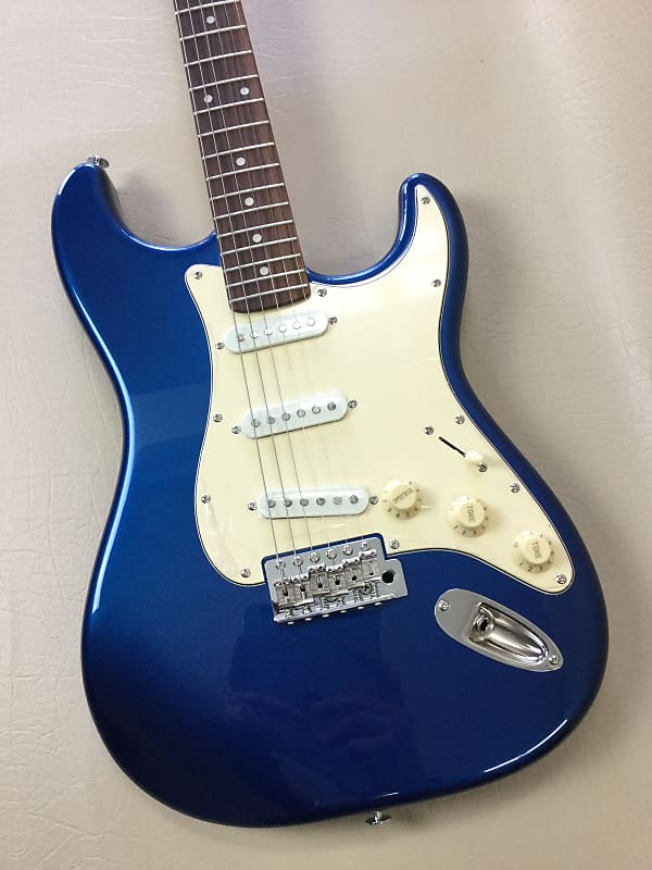Atsah Guitars Model S Cobalt Blue (w/ padded Atsah gig-bag) image 1