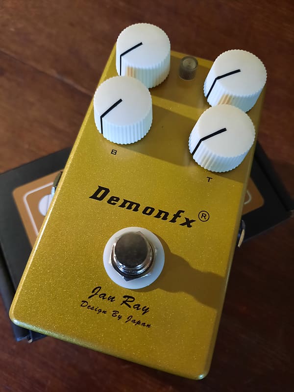 DemonFX Gan Ray Magic Six Transparent Overdrive Pedal Reverb