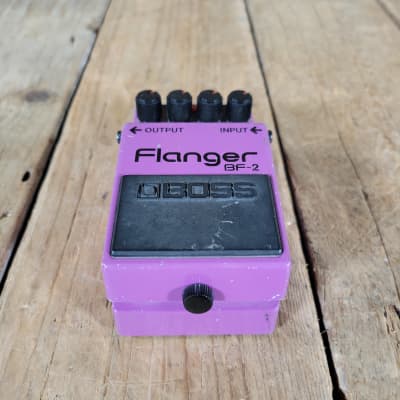 Boss BF-2 Flanger 1984-1990 (Green Label) Made In | Reverb