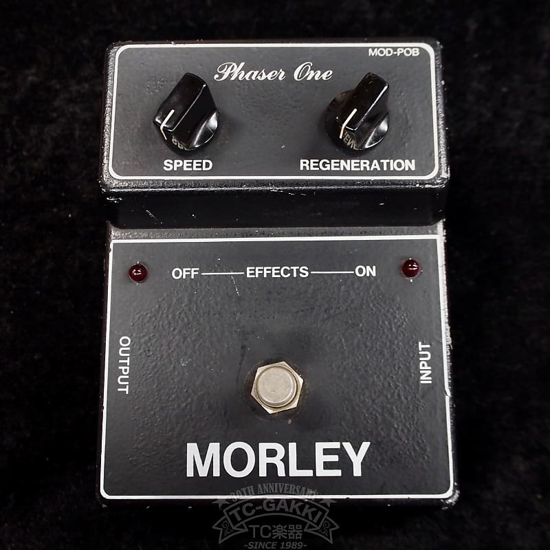 MORLEY MOD-POB Phaser One（ビンテージ） Morley Phaser One mod-pob Guitar Effects Pedal goth