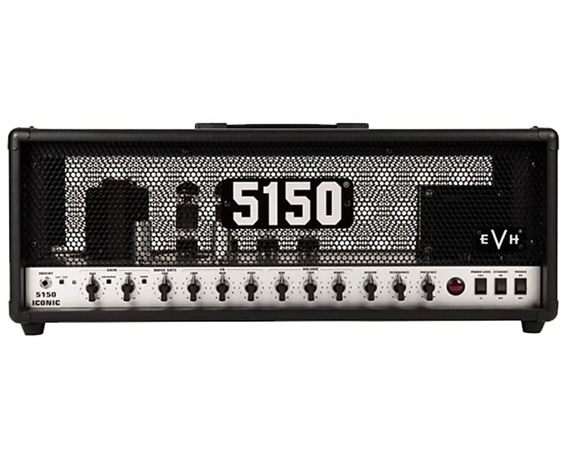 EVH 5150 Iconic Series 80W Head - Black image 1