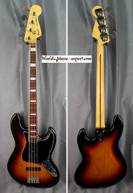 Fender Jazz Bass JB-75' US 2001 - 3TS Sunburst - japan import image 1