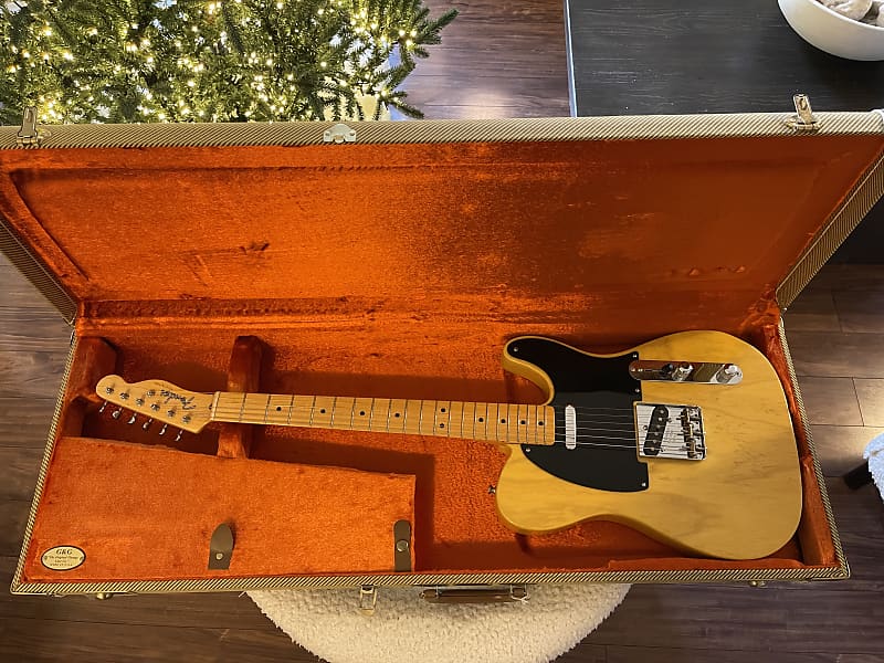 Fender American Vintage Telecaster 52 Reissue Butterscotch - | Reverb