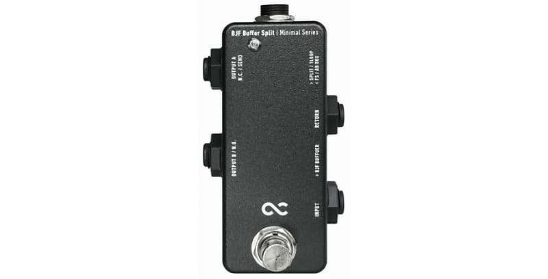 One Control Minimal Series BJF Buffer Split - A/B Switch / True Bypass  Looper / Splitter