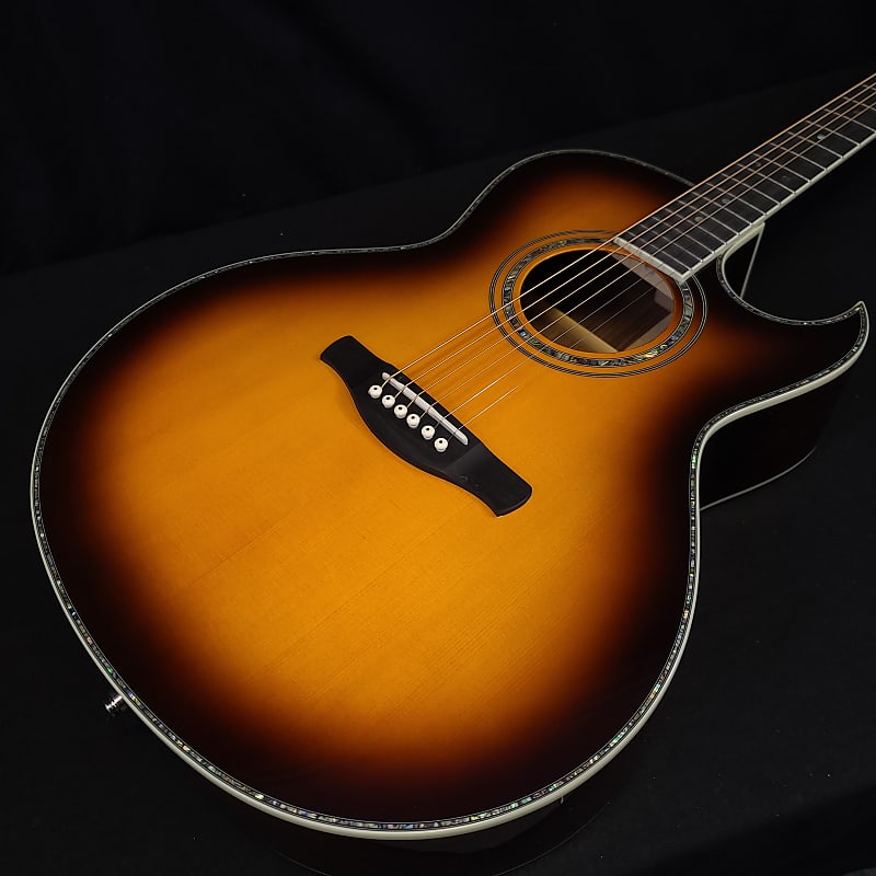 2021 Ibanez JSA20-VB Joe Satriani Signature Acoustic Electric Guitar w/ Gig Bag image 1